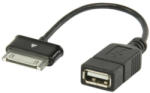 Valueline USB adapter 2.0 A anya - micro B 5pin apa 0, 1m OTG, Samsung VLMP39205B0.20 (VLMP39205B0.20)