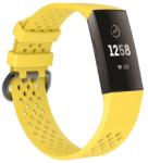 Edman Curea Bratara sport Edman pentru Fitbit Charge 3 / 4, marimea S, Galben