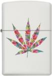 Zippo Brichetă Zippo 29730 Floral Marijuana Pot Leaf Design (29730) Bricheta