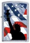 Zippo Brichetă Zippo 2277 Statue of Liberty-USA Flag (2277) Bricheta