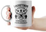 Partikellékek Logisztikus vagyok bögre