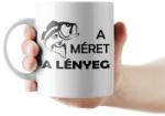 Partikellékek Méret a lényeg bögre
