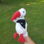 Babás Timi Gólya úr ötujjas báb