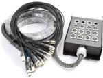 Power Dynamics Cablu pentru scena stage snake 12-in 4-out XLR 15metri (176.253)