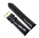  Curea Ceas din Piele Galbena 18mm 20mm 22mm (WZ3593)