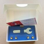 CraftBot Plus Pro/3 fúvóka készlet (ver. 2), réz, 4 db: 0, 25, 0, 4, 0, 6, 0, 8mm (N1 brass nozzle kit)