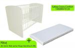 Klups Patut fara sertar KLUPS KAROLINA II Alb + Saltea Cocos Confort 10 cm (NT0406-10-9918)