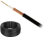 Cabletech Cablu coaxial H155 WLAN cupru 5.4mm PVC negru Cabletech (KAB0542) - sogest
