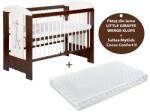 Klups Patut KLUPS Little Giraffe Wenge + Saltea 8 MyKids (NT1775-42904)
