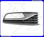 VW POLO 5 2014.05-2017.05 /6C/ Első lökhárító rács jobb, ködlámpás, krómdíszléccel 95332724