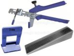 SKT SKT2015 ÉKES szintező, 100db ÉK + 100db TALP +1db FOGÓ 3mm fuga 12-20mm (skt201513cs10) (skt201513cs10)