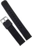 Arc Curea Premium din Piele Naturală pentru Swatch 19mm - Black & White Edition (SW23 N)