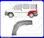 FIAT DOBLO 1 2005.10-2009.08 /119, 223/ Hátsó sárvédő javítóív bal "rövid kivitel" (tolóajtó nélüki kivitelhez) POTRYKUS P30408354