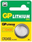 GP Batteries Baterie CR2450 GP buton litiu 3V 24.5X5mm (GPCR2450-BL1) - sogest Baterii de unica folosinta