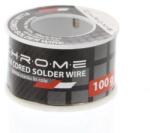 CHROME Fludor 100gr 0.5mm Flux 2% SN60 PB40 Chrome (TIN-100GR/0.5MM-CHR) - sogest