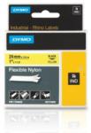DYMO ID1 Flexible Nylon Black/Yellow (S0773850/1734525)