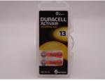 Duracell 13, PR48, 1.45V baterii auditive blister 6 pentru aparate auditive Baterii de unica folosinta