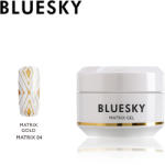 BLUESKY Cosmetics Mátrix zselé rugalmas csíkok húzásához - arany - gold 8 g