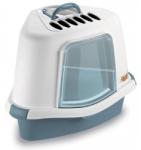Stefanplast Sprint corner plus - Закрита Котешка Тоалетна - ъглова, с активен въглен - 40х56х40h см, stefanplast Италия