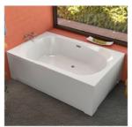 Kolpa-San Adam&Eva 195/M2O-1 Előlapos egyenes fürdőkád vízmasszázs rendszerrel 576650 (576650)