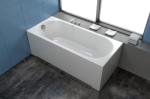 Kolpa-San Tamia 170x75/M-1 Beépíthető egyenes fürdőkád vízmasszázs rendszerrel 590630 (590630)