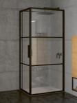 RIHO Grid Cubicle XL GB203 110x80 cm zuhanykabin, fekete (GB2110080) G004016121 (G004016121)