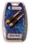 Cabletech Jack 6.3 Mono Gold Blister 2buc (wty0037)