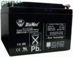 DIAMEC 12V 26Ah akkumulátor DM12-26 (D-100616)