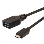 Roline Cablu USB 3.1-C la USB-A OTG T-M 0.15m, Roline 11.02. 9030 (11.02.9030-10)