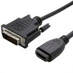 Valueline Adaptor HDMI la DVI-D 24+1 M-T 15cm, Value 12.99. 3116 (12.99.3116-50)