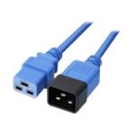 Lindy Cablu de alimentare IEC C19 la C20 2m Albastru, Lindy L30121 (L30121)