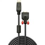 Lindy Cablu Displayport la VGA T-T Negru 3m, Lindy L41943 (L41943)