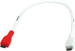 Valueline Cablu de incarcare micro USB-B T-T Alb 0.3m, Value 11.99. 8307 (11.99.8307-25)