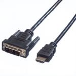 Valueline Cablu HDMI la DVI-D T-T 5m, Value 11.99. 5552 (11.99.5552-10)