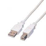 Valueline Cablu USB 2.0 tip A-B 4.5m alb, Value 11.99. 8841 (11.99.8841-100)