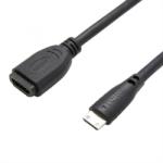 Valueline Adaptor mini HDMI-C la HDMI T-M 15cm, Value 12.99. 3120 (12.99.3120-25)