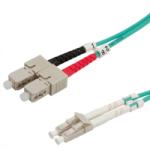 Valueline Cablu fibra optica LC-SC OM3 duplex multimode 10m, Value 21.99. 8718 (21.99.8718-10)