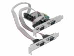 Delock PCI Express cu 4 x Serial RS-232, Delock 90410 (90410)