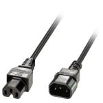 Lindy Cablu alimentare IEC C14 la IEC C15 'Hot Condition' 2m, Lindy L30314 (L30314)