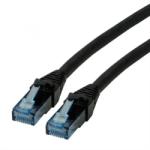 Roline Cablu de retea UTP Patch Cord Cat. 6A Component Level LSOH Negru 0.3m, Roline 21.15. 2986 (21.15.2986-50)