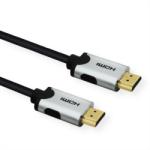 Valueline Cablu HDMI 10K30Hz/4K240Hz HDR T-T 1m Negru, Value 11.99. 5940 (11.99.5940-10)