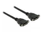 Delock Adaptor Displayport 1.1 M-M 0.25m, Delock 85113 (85113)
