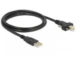 Delock Cablu imprimanta USB la USB-B 2.0 1m cu suruburi, Delock 83594 (83594)
