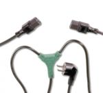  Cablu Y alimentare PC Schuko la 2 x C13 230V Schuko 2m, KPSPY (KPSPY)