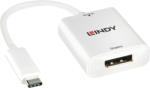 Lindy Adaptor USB 3.1-C la Displayport 4K60Hz T-M alb, Lindy L43245* (L43245)