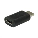 Valueline Adaptor USB 2.0 tip C la micro USB-B T-M Negru, Value 12.99. 3191 (12.99.3191-25)