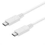 Valueline Cablu USB-C 3.1 Gen 2 cu Emark 20V5A T-T 0.5m Alb, Value 11.99. 9052 (11.99.9052-20)