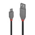 Lindy Cablu USB 2.0 la micro USB-B 5m T-T Anthra Line, Lindy L36735 (L36735)
