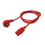 Roline Cablu alimentare PC C13 1.8m Rosu, Roline 19.08. 1010 (19.08.1010-25)