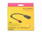 Delock Adaptor Displayport la USB tip C M-T 4K 60 Hz, Delock 63928 (63928)